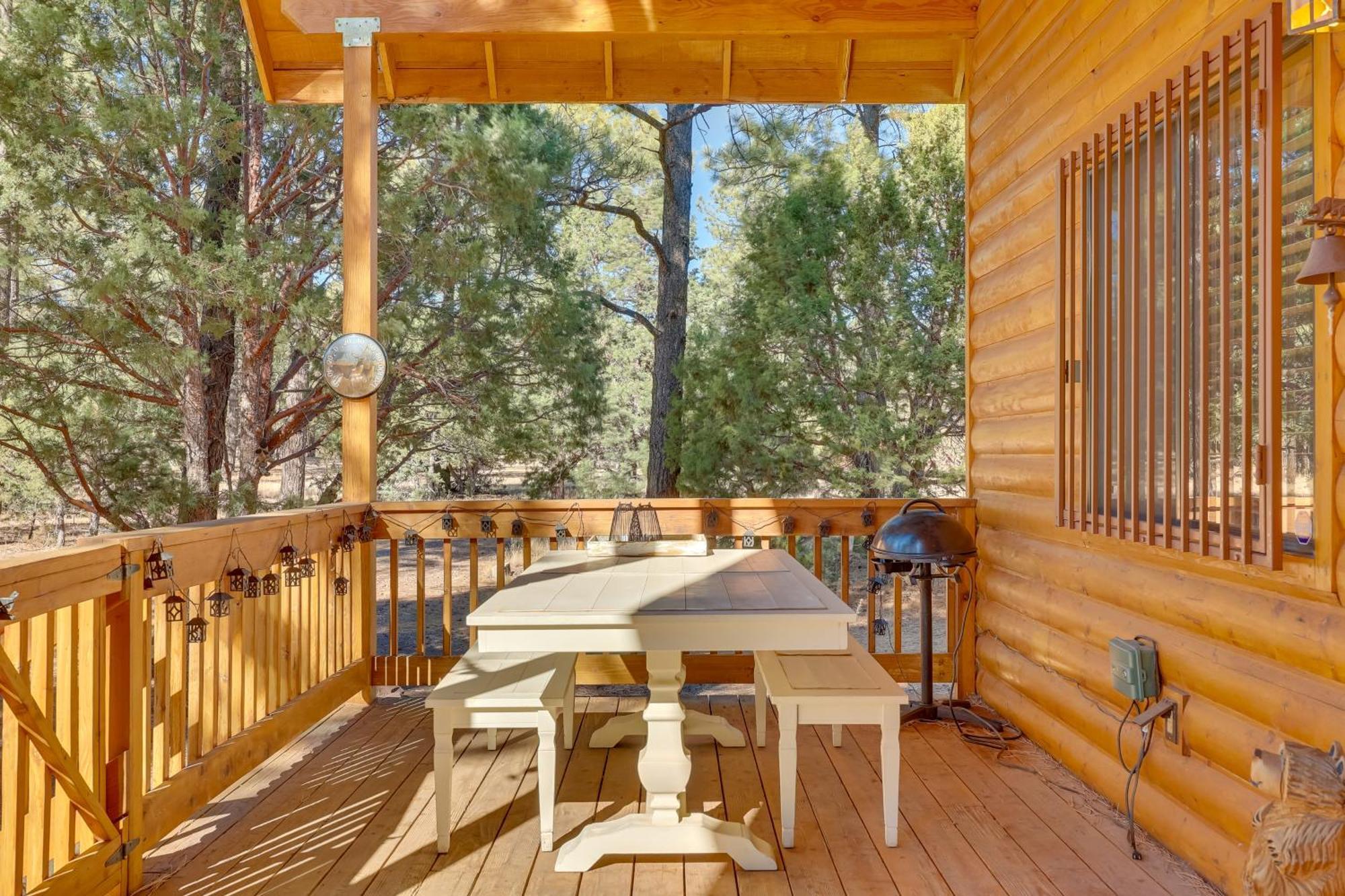 Dog-Friendly Nutrioso Cabin With Wraparound Porch! Buitenkant foto
